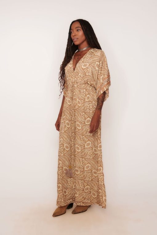 Long Dress Tessal Coachella Sand