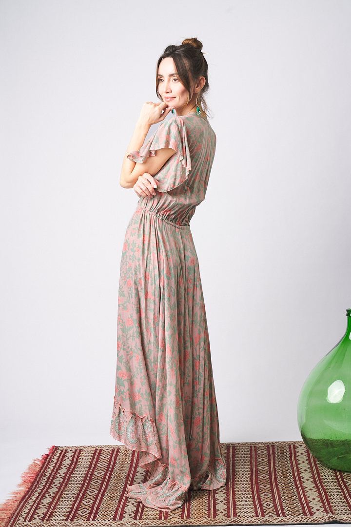 Dalhia Green Dress