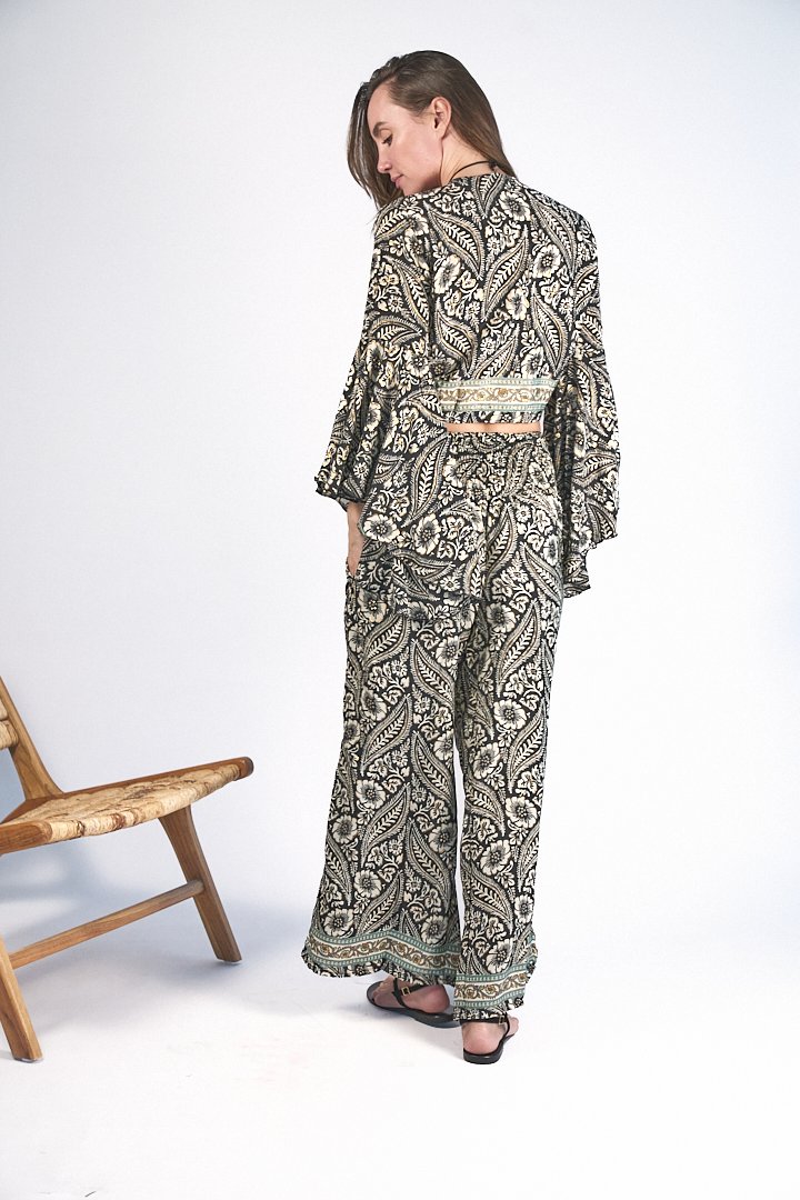 Free Coachella Black Pants