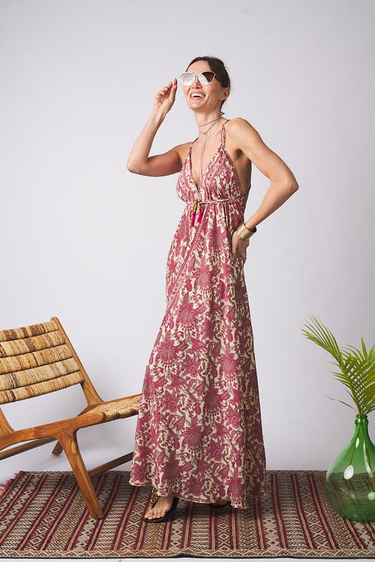 Long Dress Beach Arabesco Tu