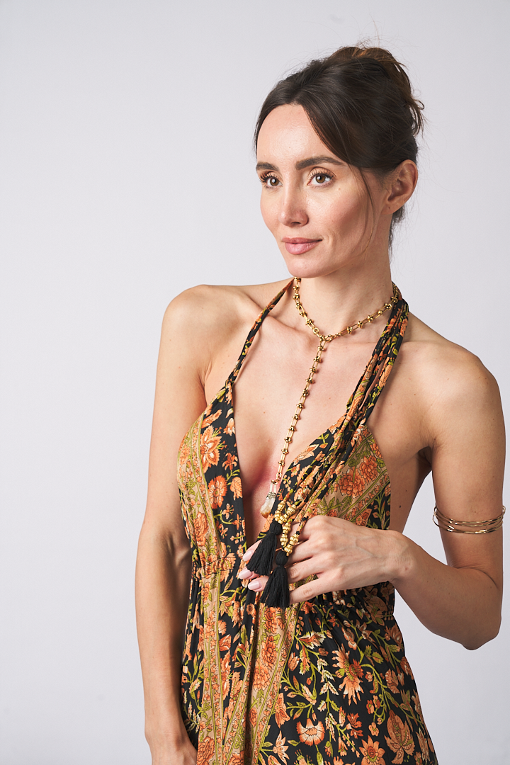 Long Dress Beach Marisol Black