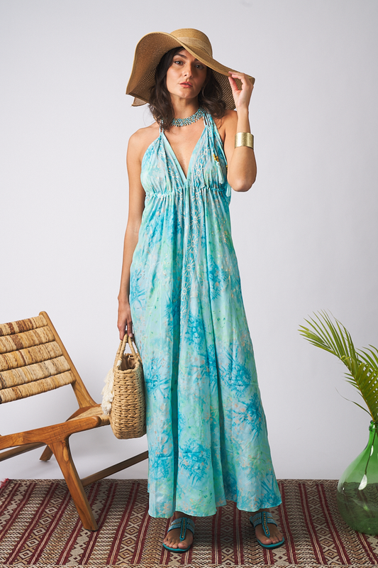 Long Dress Beach Turquoise