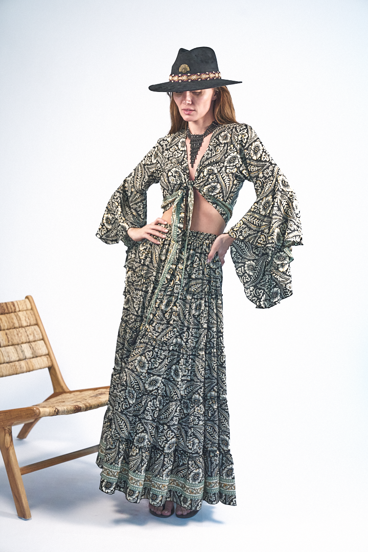 Maxi Skirt Coachella Black