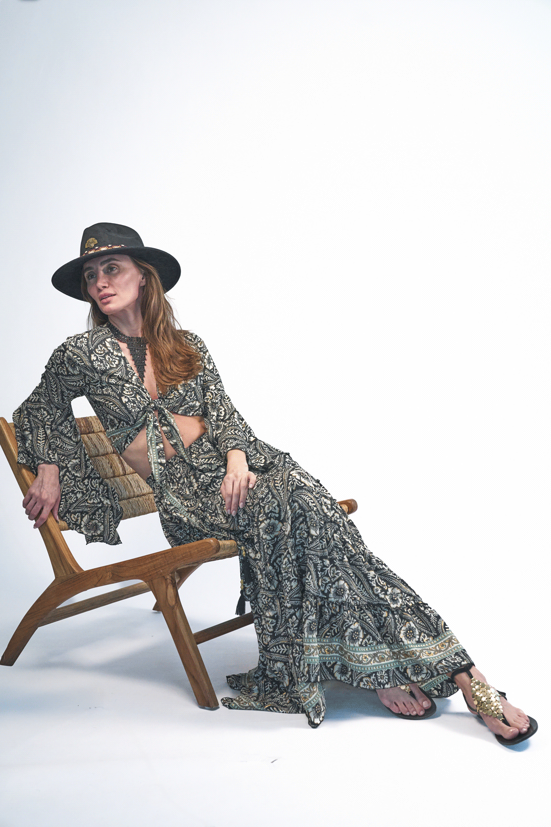 Maxi Skirt Coachella Black