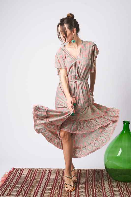 Dalhia Green Dress