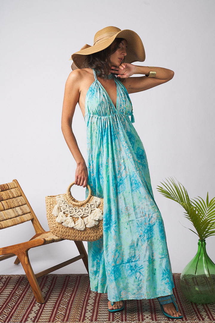 Long Dress Beach Turquoise