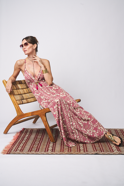 Long Dress Beach Arabesco Tu