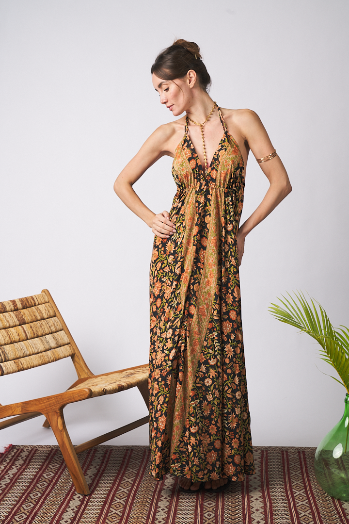 Long Dress Beach Marisol Black