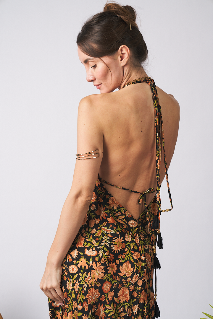 Long Dress Beach Marisol Black