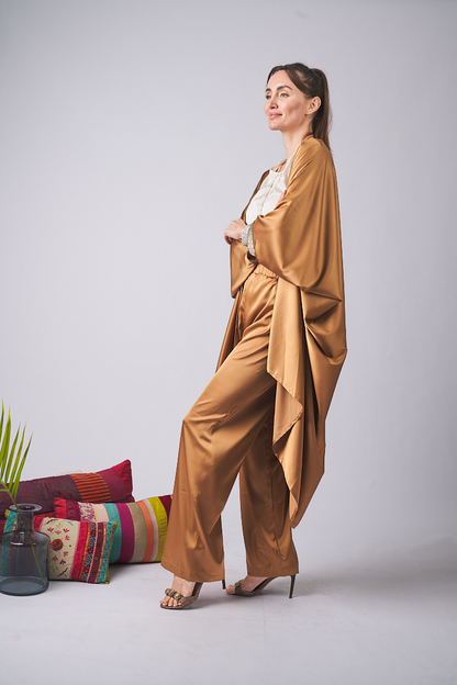 Silk Kimono Lola Champagne