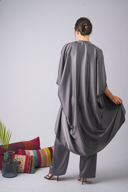 Silk Kimono Lola Grey
